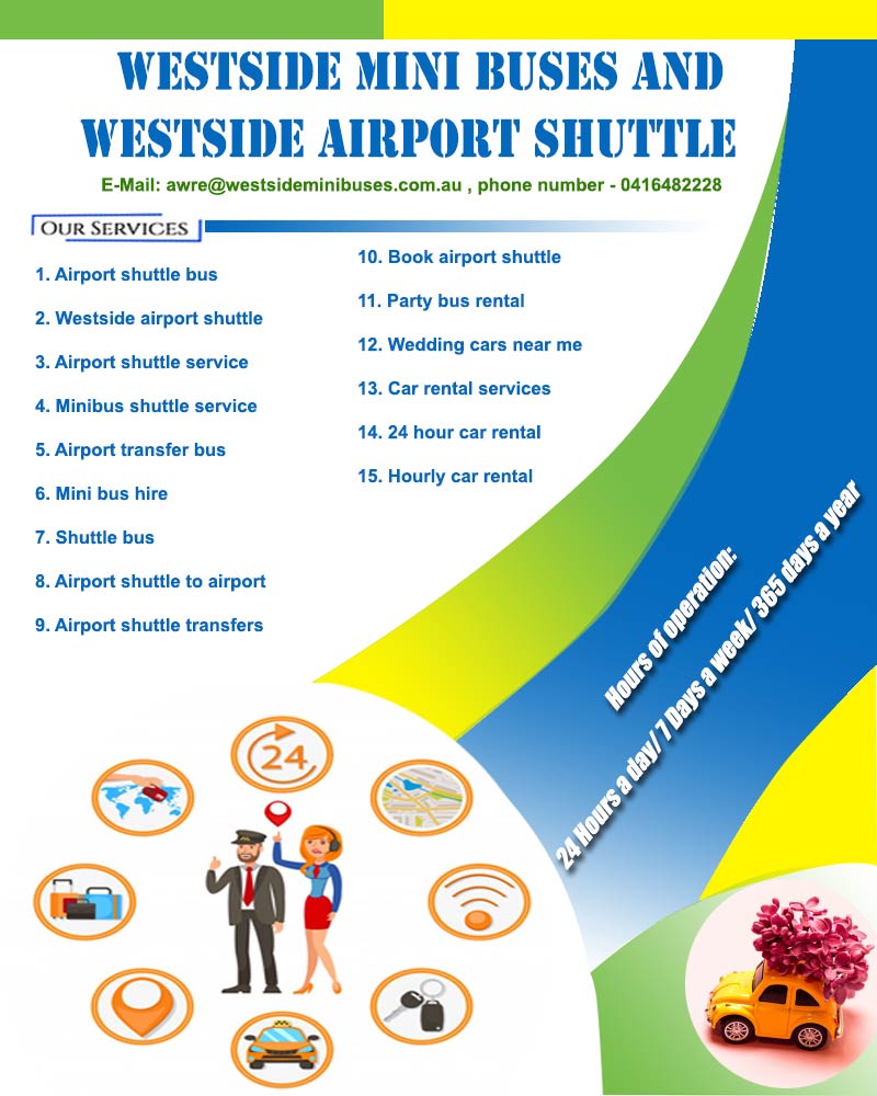 Car Rental Services Hawkesbury | Westside Mini Buses And Westside Airport Shuttle